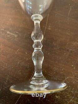 14 verres à bourgogne modèle Hauteville cristal de Saint Louis (prix à la pièce)
