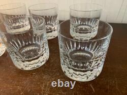 14 verres à whisky modèle Jersey en cristal de Saint Louis (prix à la pièce) GM