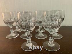 15 verres à eau modèle Liane en cristal de Saint Louis (prix à la pièce)