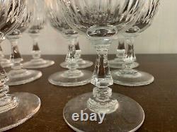 15 verres à eau modèle Liane en cristal de Saint Louis (prix à la pièce)