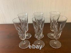 16 flûtes à champagne modèle Bidassoa cristal de Saint Louis (prix à la pièce)