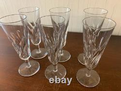 16 flûtes à champagne modèle Bidassoa cristal de Saint Louis (prix à la pièce)