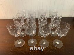 16 verres vin modèle Anvers taille N°11137 cristal Saint Louis (prix à la pièce)