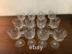 16 verres vin modèle Anvers taille N°11137 cristal Saint Louis (prix à la pièce)