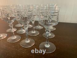 16 verres vin modèle Anvers taille N°11137 cristal Saint Louis (prix à la pièce)