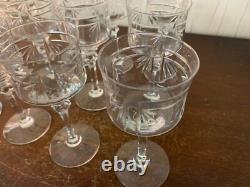 16 verres vin modèle Anvers taille N°11137 cristal Saint Louis (prix à la pièce)