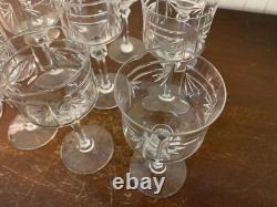 16 verres vin modèle Anvers taille N°11137 cristal Saint Louis (prix à la pièce)