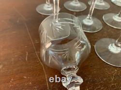 16 verres vin modèle Anvers taille N°11137 cristal Saint Louis (prix à la pièce)