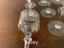 16 verres vin modèle Anvers taille N°11137 cristal Saint Louis (prix à la pièce)