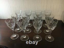 17 verres à eau modèle Chantilly cristal de Saint Louis /prix à la pièce