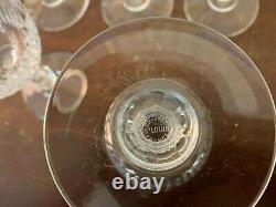 17 verres à eau modèle Liane en cristal de Saint Louis (prix à la pièce)