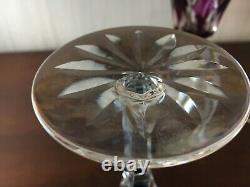 17 verres modèle Camargue en cristal de Saint Louis h 20.5 cm (prix à la pièce)