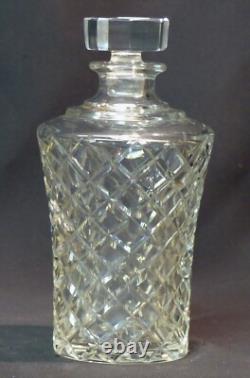 1930 bel ensemble cristal saint Louis carafe précieuse 780g17,5cm + 7 verres