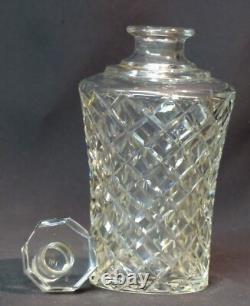 1930 bel ensemble cristal saint Louis carafe précieuse 780g17,5cm + 7 verres