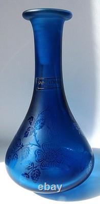 1970 Vase Cristal St Louis 13 cm