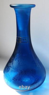 1970 Vase Cristal St Louis 13 cm