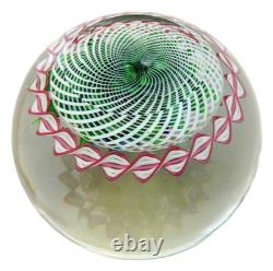 1977 Presse-papier Cristal Saint Louis Bouquet Floral