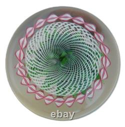 1977 Presse-papier Cristal Saint Louis Bouquet Floral