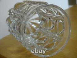 1 Ancien Verre Gobelet Cristal Mouler Baccarat Ou St Louis Epoque 1840 Charles X