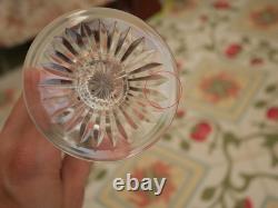 1 Flute à champagne roemer cristal overlay vert Saint ST Louis Tommy 18.8 cm