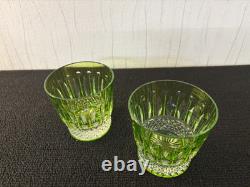 1 Verre à whisky modèle Tommy overlay cristal de Saint Louis (prix à la pièce)