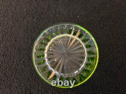1 Verre à whisky modèle Tommy overlay cristal de Saint Louis (prix à la pièce)
