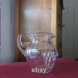 1 broc a eau en cristal saint louis modèle Poincaré
