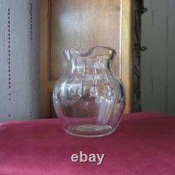1 broc a eau en cristal saint louis modèle Poincaré