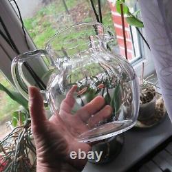 1 broc a eau en cristal saint louis modèle Poincaré