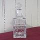 1 Carafe &agrave; Whisky Carr&eacute; En Cristal De Saint Louis Mod&egrave;le &agrave; Manhattan