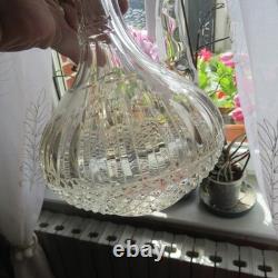 1 carafe aiguière en cristal de saint louis modèle tommy 1 carafe aiguière en cristal de saint louis modèle tommy