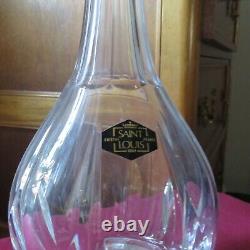 1 carafe en cristal de saint louis modèle Cerdagne signée