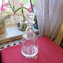 1 carafe en cristal de saint louis modèle jersey signée