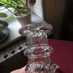 1 carafe en cristal de saint louis modèle trianon H 28 CM