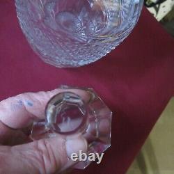 1 carafe en cristal de saint louis modèle trianon H 28 CM