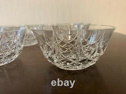 1 coupe à dessert modèle Tarn en cristal de Saint Louis (prix à la pièce)