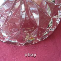 1 grand cendrier en cristal de saint louis Ø 19,5 cm