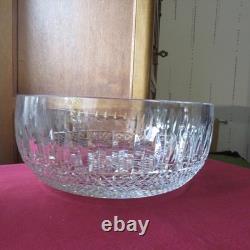 1 grand saladier coupe en cristal de saint louis modèle tommy signé Ø 25 cm