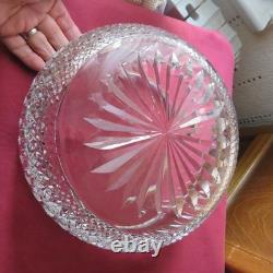 1 grand saladier coupe en cristal de saint louis modèle tommy signé Ø 25 cm