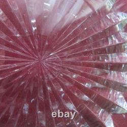 1 grand saladier coupe en cristal de saint louis modèle tommy signé Ø 25 cm