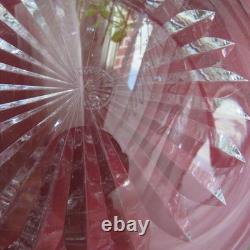1 grand saladier coupe en cristal de saint louis modèle tommy signé Ø 25 cm