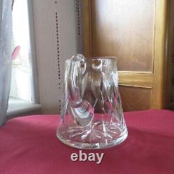1 pichet Broc a eau en cristal de saint louis modèle Camargue avec étiquette
