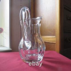 1 pichet Broc a eau en cristal de saint louis modèle Cerdagne