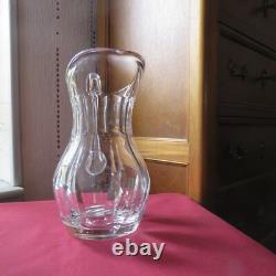 1 pichet Broc a eau en cristal de saint louis modèle Cerdagne