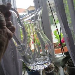 1 pichet Broc a eau en cristal de saint louis modèle Cerdagne