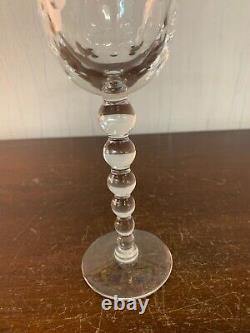 1 verre à eau modèle Bubble en cristal de Saint Louis h 21 cm