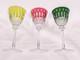 1 Verre à Vin Du Rhin Cristal Signé Saint Louis Modèle Tommy 3 Coloris Au Choix