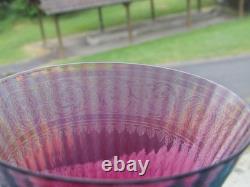 1 verre à vin roemer violet rose en cristal SAINT LOUIS THISTLE 20,9 cm lotE