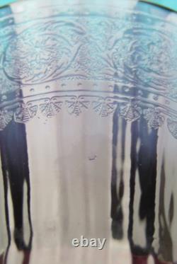 1 verre à vin roemer violet rose en cristal SAINT LOUIS THISTLE 20,9 cm lotE