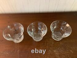1 verre à whisky modèle Cosmos en cristal de Saint Louis (prix à la pièce)